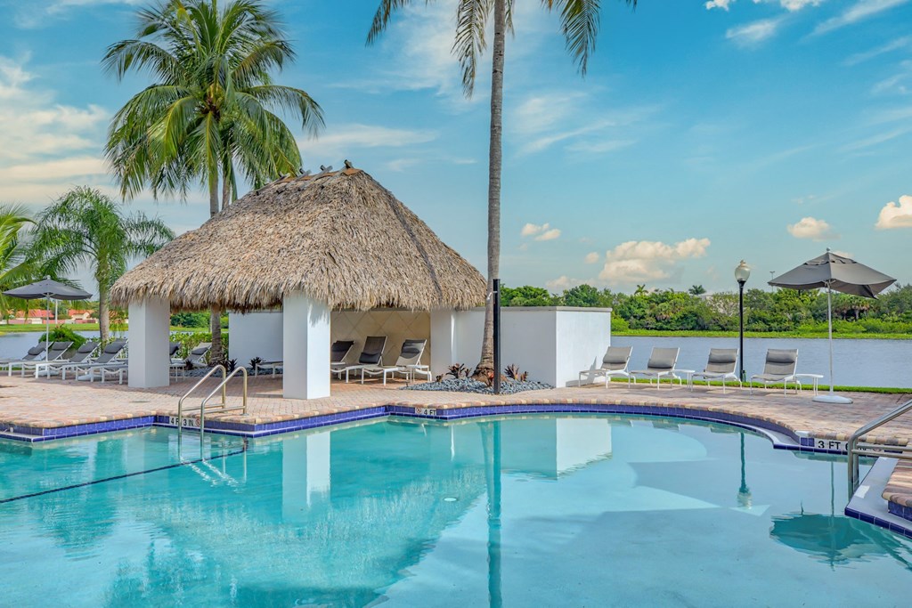 pool area, the royal caribbean an all suites resort