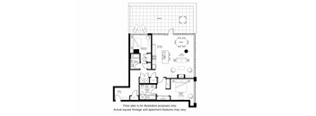 B4 North floor plan at The Bravern, 688 110th Ave NE, 98004