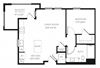 Floor Plan at Blu Harbor by Windsor, Redwood City, CA