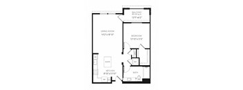 Floor Plan at Blu Harbor by Windsor, Redwood City, CA