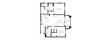 Floor Plan at Blu Harbor by Windsor, Redwood City, CA