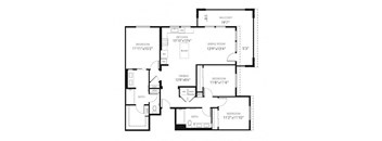 Floor Plan at Blu Harbor by Windsor, Redwood City, CA