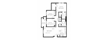 Floor Plan at Blu Harbor by Windsor, Redwood City, CA