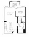 Floor Plan at Blu Harbor by Windsor, Redwood City, CA