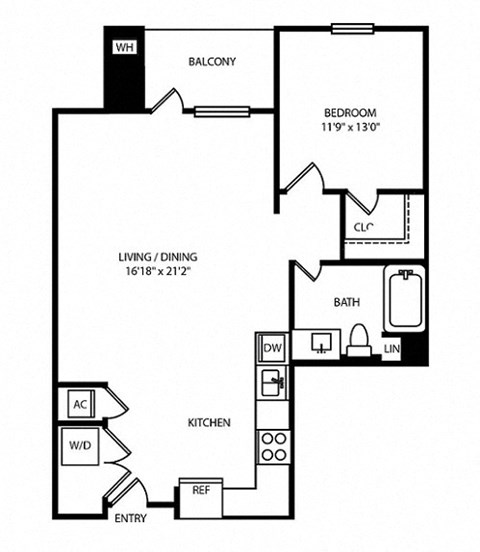 Floorplan at Boardwalk by Windsor, California