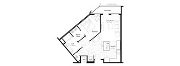 Emerson Floorplan at Broadway Station by Windsor