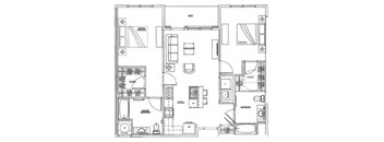 Franklin Floorplan at Broadway Station by Windsor