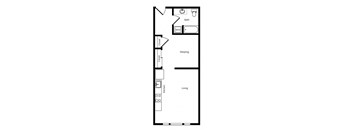 A01 Floorplan at Windsor Buckman, Portland, OR