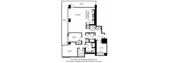 C1 Floor Plan at 7770 Norfolk, Bethesda, MD, 20814