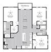 C1 floor plan C1 floor plan at Windsor 335, Plantation, Florida