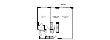 Carnigie floor plan at Windsor at Mariners, NJ, 07020