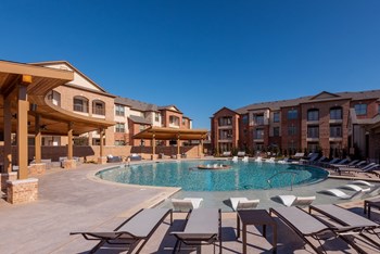 Swimming Pool With Relaxing Sundecks Swimming Pool With Relaxing Sundecks at Windsor Castle Hills, Carrollton, 75010 - Photo Gallery 2