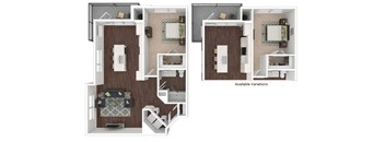 Floor Plan at Centric LoHi by Windsor, Colorado, 80211