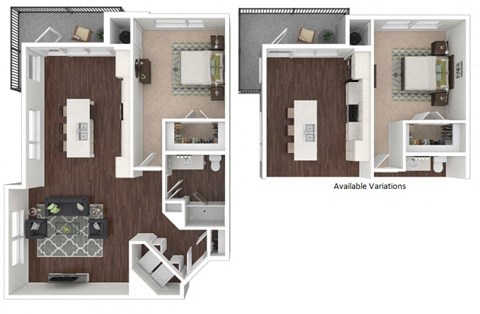 Floor Plan at Centric LoHi by Windsor, Colorado, 80211