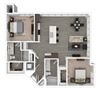 Floor Plan at Centric LoHi by Windsor, Colorado, 80211