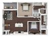 Floor Plan at Centric LoHi by Windsor, Colorado, 80211