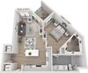 A3a Floor Plan A3a Floor Plan at Centrico by Windsor, Doral, FL