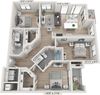 C1a Floor Plan C1a Floor Plan at Centrico by Windsor, Doral, Florida
