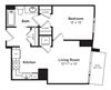 Floor plan at Cirrus, WA 98121