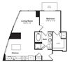 Floor plan at Cirrus, WA 98121