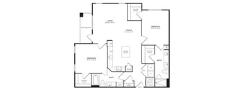 2 bedroom 2 bathroom apartment at Windsor Clearwater