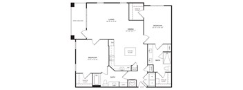 2 bedroom 2 bathroom apartment at Windsor Clearwater