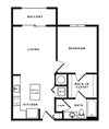 A1 Floor Plan A1 Floor Plan at Windsor Cornerstone, Florida, 33324