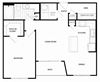 Floorplan At Domain by Windsor,1755 Crescent Plaza, Houston, TX