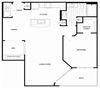 1 BED 1 BATH - A16