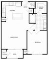 Floorplan At Domain by Windsor,1755 Crescent Plaza, Houston, TX