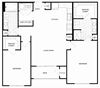 Floorplan At Domain by Windsor,1755 Crescent Plaza, Houston, TX
