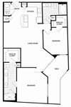 Floorplan At Domain by Windsor,1755 Crescent Plaza, Houston, TX
