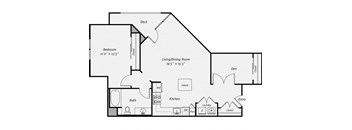Floor plan at Dublin Station by Windsor, Dublin, CA, 94568