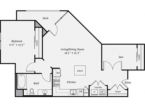 Floor plan at Dublin Station by Windsor, Dublin, CA, 94568