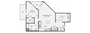 Floor plan at Dublin Station by Windsor, Dublin, CA, 94568