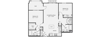 Floor plan at Dublin Station by Windsor, Dublin, CA, 94568