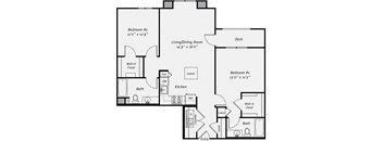 Floor plan at Dublin Station by Windsor, Dublin, CA, 94568