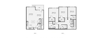 Floor plan at Dublin Station by Windsor, Dublin, CA, 94568