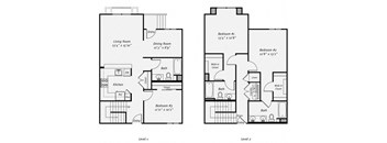 Floor plan at Dublin Station by Windsor, Dublin, CA, 94568