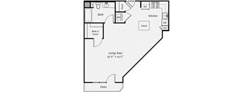 Floor plan at Dublin Station by Windsor, Dublin, CA, 94568