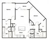 B2 2 Bedroom 2 Bathroom Floor Plan B2 2 Bedroom 2 Bathroom Floor Plan at Elevate West Village, Smyrna, GA