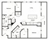 B7 2 Bed 2 Bath Floor Plan B7 2 Bed 2 Bath Floor Plan at Elevate West Village, Georgia, 30080