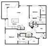 2 Bedroom 2 Bathroom Floor Plan 2 Bedroom 2 Bathroom Floor Plan at Elevate West Village, Smyrna, GA, 30080