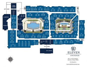 Community Map Map at Eleven by Windsor, Texas - Photo Gallery 4