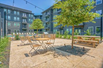 Grill area at Windsor South Congress, Austin, 78745