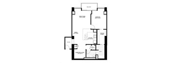Floor plan at Flair Tower