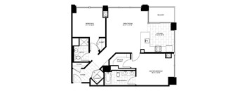 Floorplan at Flair Tower