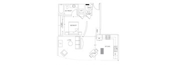 Floorplan at Glass House by Windsor
