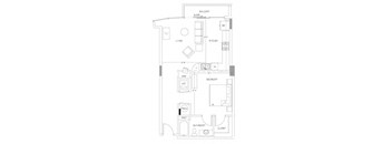 Floorplan at Glass House by Windsor