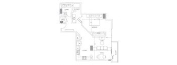 Floorplan at Glass House by Windsor